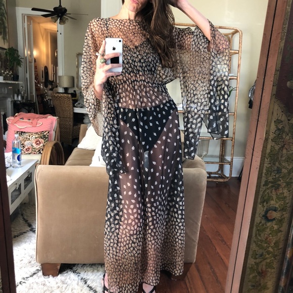 Vintage love ❤️❤️❤️ 70s angel sleeve dress. - Picture 2 of 2